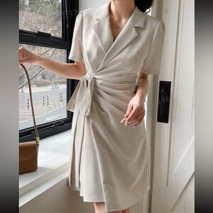 Knot Wrap Dress